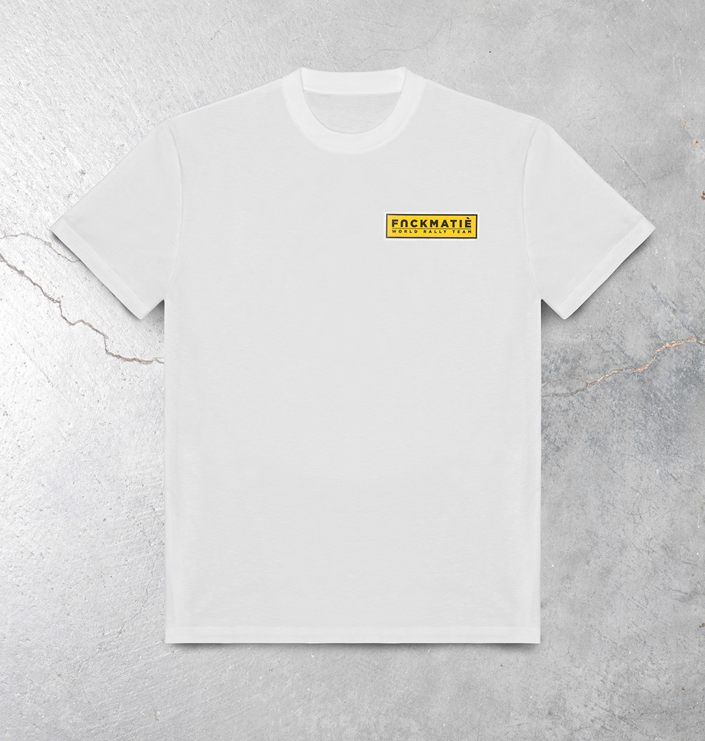 Fnckmatie WRT White and Yellow T-Shirt – Performance Clothing